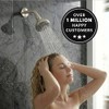Aqua Elegante Pressure Boosting Shower Head - 3 Inch Wall