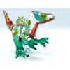 Sansukjai Spinosaurus Dinosaur Miniature Tiny Figurines Hand Blown Glass Art