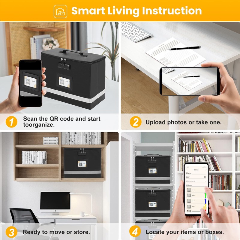 tidytech Next of Kin Box Organizer with 5 A4 Hanging