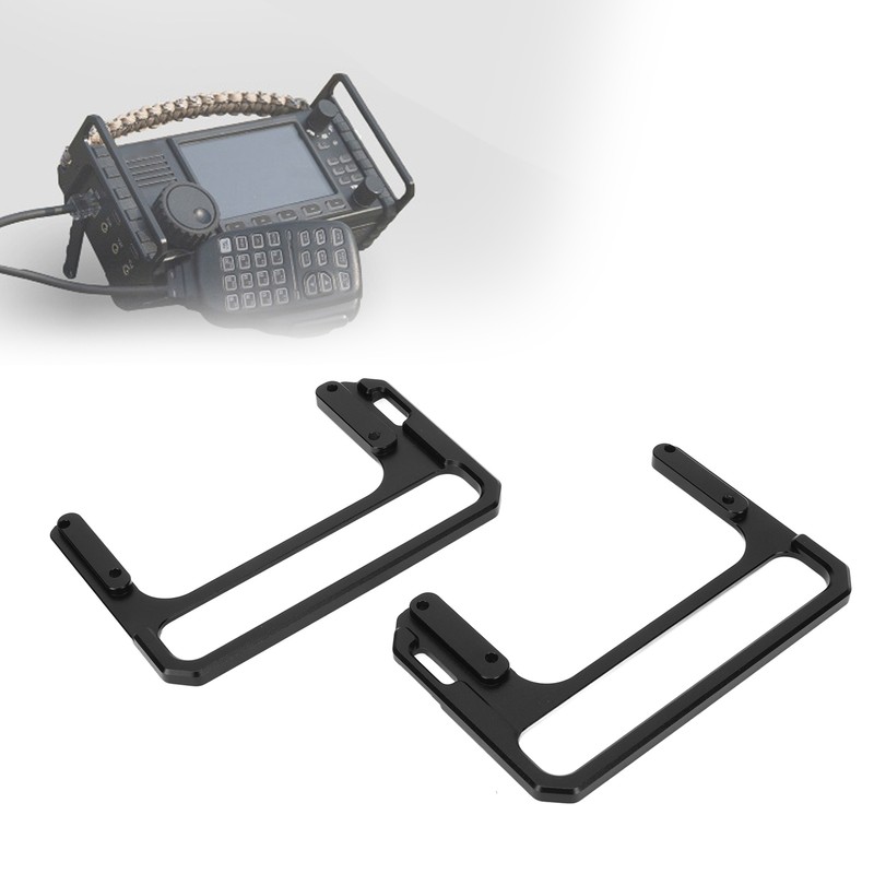 Shortwave Radio Shield CNC Aluminum Alloy Side Handle Radio Protection