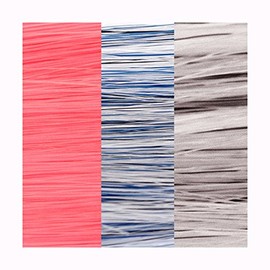 3 HAIR EXTENSION COLORS: PASTEL PINK,ICE BLUE, SILVER GREY