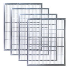 witbee 4Pcs Metal Queen Excluder for 10 Frame Beehive Metal Queen Bee Excluder Beekeeping Queen Excluders Beekeeping Tools