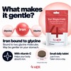 4 HER Gentle Iron Tablets 14mg Bisglycinate Iron Supplements for
