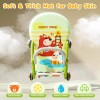 Cute Stone Baby Gym Play Mat with Piano Toddlers Learning