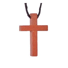 Oriental Trading Co. 48 Wholesale Wooden Cross Necklaces