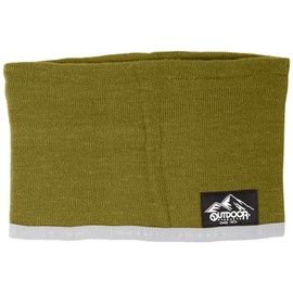 Outdoor Products 788-0032788-0032 Neck Warmer, Back Bore, Unisex, Adult, green