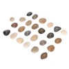 25pcs Rune Stones Set Good Luck Eliminate Negativity Lightweight Divination