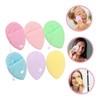 Baluue Body Exfoliator Scrub 6 Pcs Waterdrop Shape Face Sponges