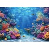 LYWYGG 7X5FT Under The Sea Backdrop Underwater World Backdrops CP-638
