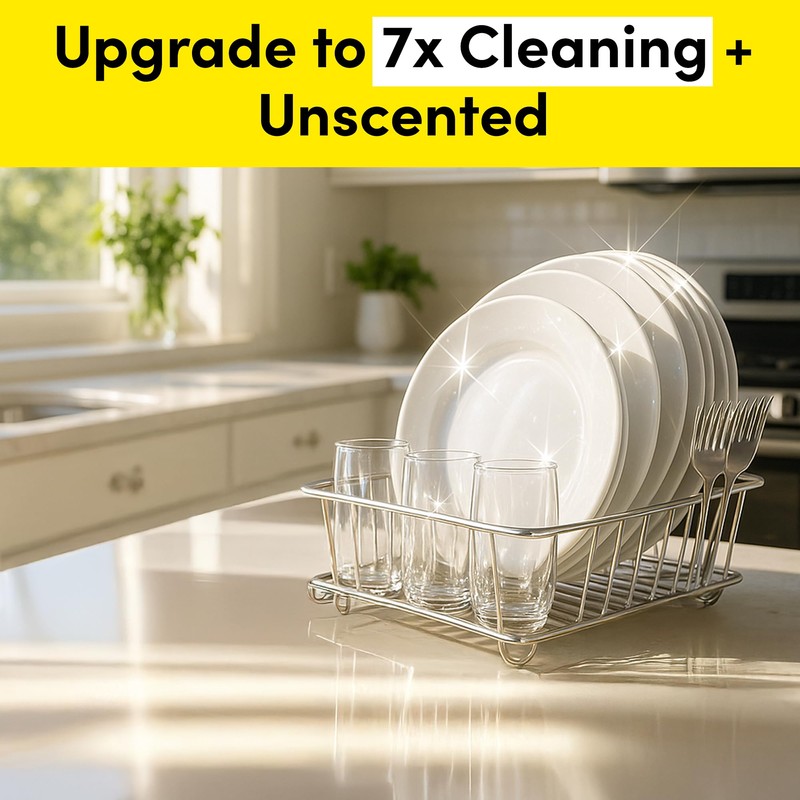 Zero Trace Dishwasher Detergent Eco-Friendly Sheets for Dish Washing -
