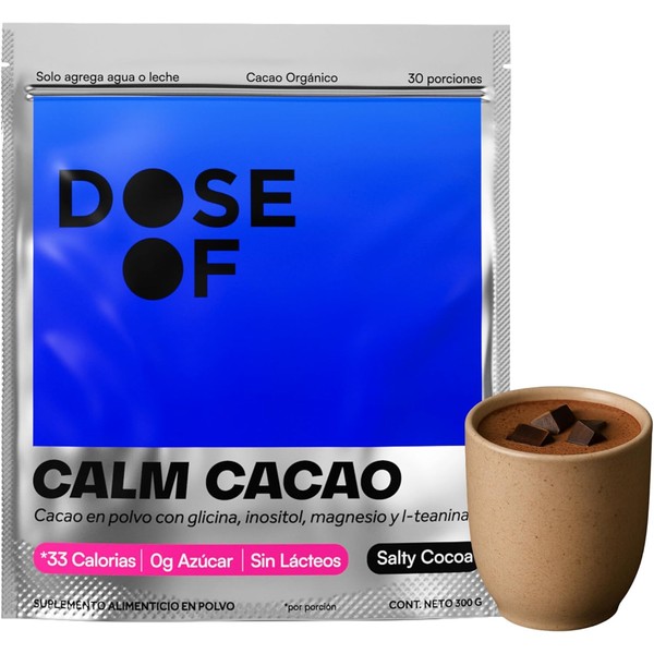 DOSE OF – Cacao Orgánico en Polvo con Glicina, Inositol,