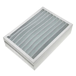 vhbw Filter G4 Replacement for Zehnder 10015515, 524000100 for Ventilation Unit, Air Filter, 35 x 25 x 9 cm, White