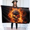 Pirate Flag 90 x 150 cm with Eyelets - Large
