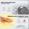Dyhodu 3-in-1 Electric Back Massager Pillow, Rechargeable Lumbar Support Cushion