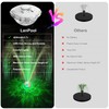 LanPool Floating Water Fountain with Underwater Lights, Rechargeable Battery Powered