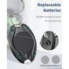 Uniclife 5 Pack LED Keychain Flashlight Mini LED Keychain Light
