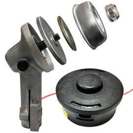 Trimmer Gear Head Gearbox Head and AutoCut 25-2 Trimmer Head fits for Stihl FS56RCE FS91R FS70R FS94R FS111R FS131 FS91 FS90 Brushcutter Weed Eater Brush Cutter Part No. 4180 640 0114, 4002 710 2108