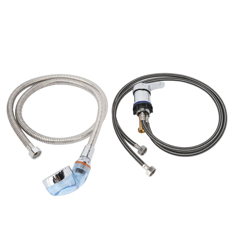 Salon Shampoo Bowl Faucet Sprayer Kit with 120cm Hose Mixing
