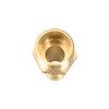 sourcing map Brass Hose Barb Fitting,Connector,12mm Barb x G1/2 Male