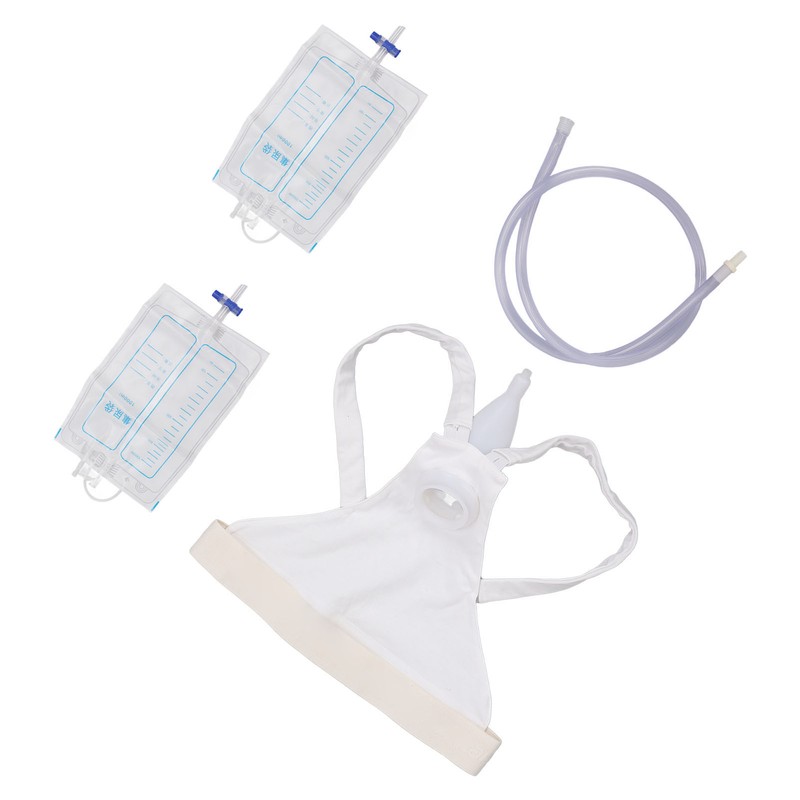 Male Urinal Pee Holder Breathable Prevent Leak Soft Silicone Urine