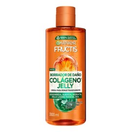 👩‍⚕️✨ Garnier Fructis Borrador de Daño | Crema en Gel Para Peinar, Repara y Sella Puntas, 300 ml 💖