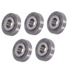 5Pcs Welder Wire Feed Roller 1.2‑1.2mm Groove Feeding Guide Wheel