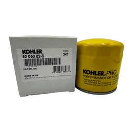 Cyclemax One Pack compatible with Kohler Pro Oil Filter 52 050 02-S1 containing One Filter and a Funnel