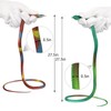 LXS Rubber Snakes to Keep Birds Away - 4 Pieces