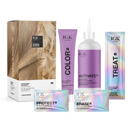 IGK Permanent Color Kit Pampas Blonde - Light Natural Blonde