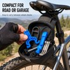 Mini Bicycle Wheel Truing Tool with Rubber Strap, Portable Rim