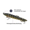 TUXIBIN Fishing Lures, Multi Jointed Pike Lure, Sea Fishing Lures