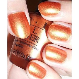 OPI Nail Lacquer "SR 4C8 OPUS IN AMBER" HOLIDAY IN HARMONY COLLECTION 2004 HTF