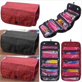 Travel Cosmetic Make up Toiletry Case Bag Wash Bag Organiser Pouch Button Close