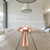 Mushroom Table Lamp Modern Minimalist Industrial Style 3 Color Dimmable