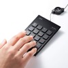 Sanwa Supply NT-21UBK Winding USB Numeric Keypad