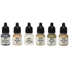 Vallejo Model Color Armour Colour Set - AFV German Afrika Korps 1942/44