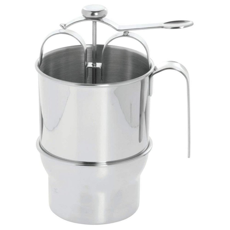 Norpro 18/10 Stainless Steel Jumbo 4 Cup Pancake Waffle Batter