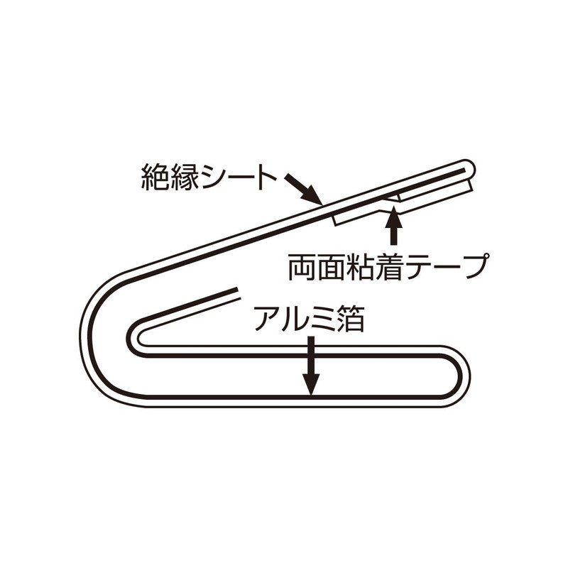 Kyowa Harmonet KNZ-FS46 Flat Cable Shield, 3.3 ft (1 m)