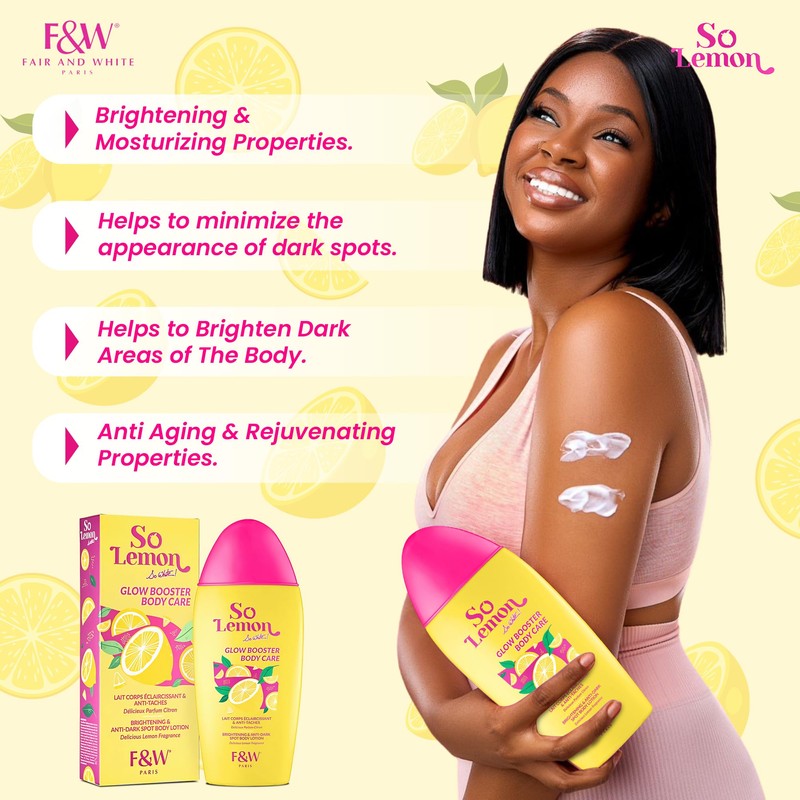 FAIR & WHITE So Lemon Glow Booster Body Care Lotion