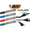 BIC 2300 Permanent Black MARKERS Pens Craft Home School Office