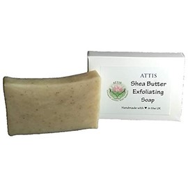 ATTIS Shea Butter Exfoliating Natural Handmade Soap | Vegan