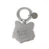 Maison Kitsune MM06904AM1002 P261 Bold Fox Head Keyring Keyring Keychain
