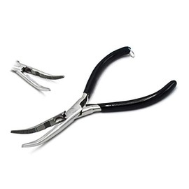 AAProTools Fisherman Fishing Plier Tackle-Line Remover Multi Function Curved Nose 7"