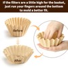 Extra Large Coffee Filters Compatible with Breville, Disposable Coffee Filter