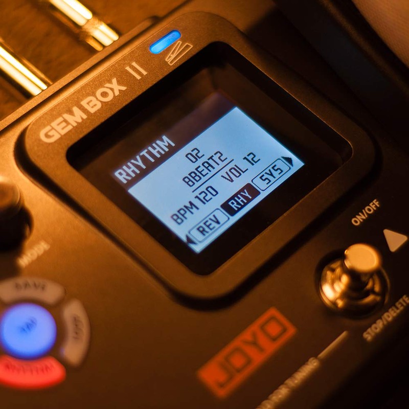 JOYO GEM BOX-II Guitar Multi Effect Processor Expression Pedal with