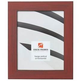 Craig Frames Jasper Picture Frame, 16" x 20", Country Alabama Red