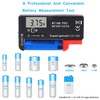 Battery Tester Checker Digital LCD Universal Battery Tester Monitor for