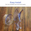 Denpetec Double Sided Suction Cups, to Keep The Glass Table