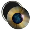 CafePress Total Solar Eclipse Magnet 2.25" Round Magnet, Refrigerator Magnet