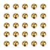 sourcing map 40pcs 8mm Precision Solid Brass Bearing Balls for